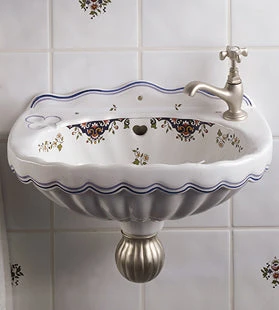 Herbeau Herbeau - Valse Wall Mounted Vitreous China Hand Basin 3 Herbeau Herbeau - Valse Wall Mounted Vitreous China Hand Basin