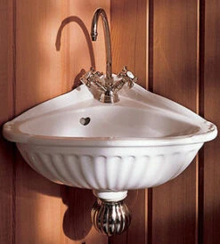 Herbeau Herbeau - Carline Vitreous China Corner Sink