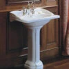 Herbeau Herbeau - Empire Washbasin Only 3 Hole -Plumb Tile 0320 f5197f43 7d20 4bb8 b9fd ff82f252a624