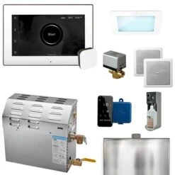 Mr. Steam Mr. Steam - Ms (Xdream) 9000-Watt Steam Generator With Isteamx Control And Aroma Glass Steamhead -Plumb Tile 05C1ANDBBQJ 8ae7b150 f4c9 4acf 8d67 d00509c18d1d