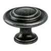Berenson - Advantage Two Antique Pewter Tiered Knob 2 Berenson - Advantage Two Antique Pewter Tiered Knob -Plumb Tile 0933 1AP P 18
