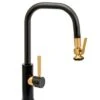 Waterstone Waterstone - Fulton Modern Prep Size Plp Pulldown Faucet - Angle Spout - Lever Sprayer -Plumb Tile 10390 MB CLZ