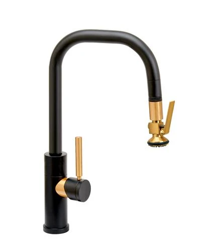 Waterstone Waterstone - Fulton Modern Prep Size Plp Pulldown Faucet - Angle Spout - Lever Sprayer 3 Waterstone Waterstone - Fulton Modern Prep Size Plp Pulldown Faucet - Angle Spout - Lever Sprayer