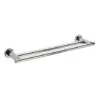 Sonia - Tecno-Project Double Towel Bar 650 Mm (26 Inch). Chrome -Plumb Tile 118021 1gy