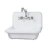 Maidstone Maidstone - 24 Inch Cast Iron High Back Sink