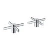 Grohe - Cross Handles (Pair) -Plumb Tile 14215 fer
