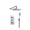 Isenberg Isenberg - Two Output Shower Set With Shower Head And Hand Held - Chrome 1 Isenberg Isenberg - Two Output Shower Set With Shower Head And Hand Held - Chrome -Plumb Tile 145.7150CP