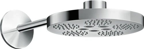 Hansgrohe-Axor Hansgrohe - Axor One Showerhead 280 2-Jet With Showerarm Trim, 1.75 GPM 3 Hansgrohe-Axor Hansgrohe - Axor One Showerhead 280 2-Jet With Showerarm Trim, 1.75 GPM