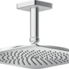Hansgrohe-Axor Hansgrohe - Axor Citterio C Showerhead 270 Square 1-Jet Ceiling Connection, 2.5 GPM -Plumb Tile 154 apr11335