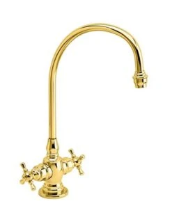 Waterstone Waterstone - Hampton Bar Faucet - Cross Handles 9 Waterstone Waterstone - Hampton Bar Faucet - Cross Handles -Plumb Tile 1550 PB