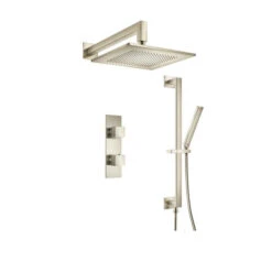 Isenberg Isenberg - Two Output Shower Set With Shower Head, Hand Held And Slide Bar