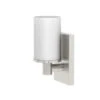 Gatco - Modern Farmhouse Single Sconce, Satin Nickel -Plumb Tile 1701.main