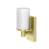 Gatco - Modern Farmhouse Single Sconce, Brushed Brass 2 Gatco - Modern Farmhouse Single Sconce, Brushed Brass -Plumb Tile 1702.main