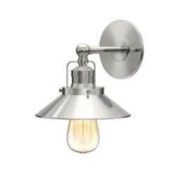 Gatco - Modern Farmhouse Metal Single Sconce, Satin Nickel