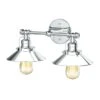 Gatco - Modern Farmhouse Metal Double Sconce, Chrome -Plumb Tile 1720.main