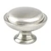 Berenson - Traditional Advantage One Brushed Nickel Rimmed Knob -Plumb Tile 1756 1BPN P 85
