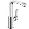 Hansgrohe - Metris Single-Hole Faucet 230 With Swivel Spout And Pop-Up Drain, 1.2 GPM -Plumb Tile 18 hpu60374 tif