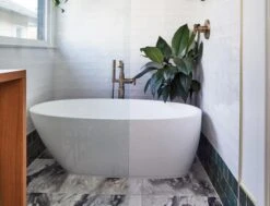 MTI MTI - Lydia Sculpturestone Freestanding/Undermount Bathtub (56.25X32)