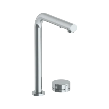 Watermark Watermark - Elements Deck Mounted 2 Hole Square Top Kitchen Faucet With Pull Out Spray 3 Watermark Watermark - Elements Deck Mounted 2 Hole Square Top Kitchen Faucet With Pull Out Spray