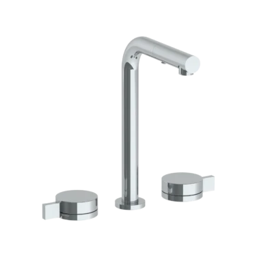 Watermark Watermark - Elements Deck Mounted 3 Hole Square Top Prep Faucet With Pull Out Spray 3 Watermark Watermark - Elements Deck Mounted 3 Hole Square Top Prep Faucet With Pull Out Spray