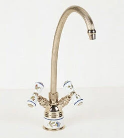 Herbeau - Verseuse Deck Mounted Mixer With Any Handpainted Earthenware Handles