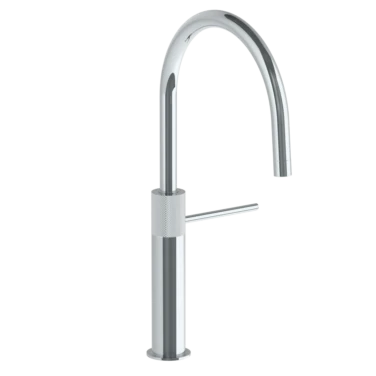 Watermark Watermark - Titanium Deck Mounted 1 Hole Kitchen Faucet 3 Watermark Watermark - Titanium Deck Mounted 1 Hole Kitchen Faucet