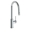 Watermark Watermark - Titanium Deck Mounted 1 Hole Gooseneck Kitchen Faucet With Pull Down Spray - High Spout 2 Watermark Watermark - Titanium Deck Mounted 1 Hole Gooseneck Kitchen Faucet With Pull Down Spray - High Spout -Plumb Tile 22 7.3PG2 TIC