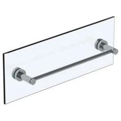 Watermark - Loft 2.0 12 Inch Shower Door Pull/ Glass Mount Towel Bar