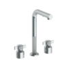 Watermark Watermark - Urbane Deck Mounted 3 Hole Square Top Prep Faucet With Pull Out Spray 2 Watermark Watermark - Urbane Deck Mounted 3 Hole Square Top Prep Faucet With Pull Out Spray -Plumb Tile 25 9P3 IN16