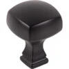 Jeffrey Alexander - 1-1/8 Inch Overall Length Square Audrey Cabinet Knob 2 Jeffrey Alexander - 1-1/8 Inch Overall Length Square Audrey Cabinet Knob -Plumb Tile 278mb