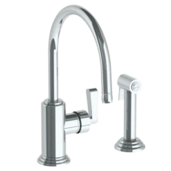 Watermark Watermark - Transitional Deck Mounted 2 Hole Kitchen Set - Includes Side Spray