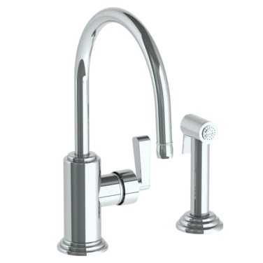 Watermark Watermark - Transitional Deck Mounted 2 Hole Kitchen Set - Includes Side Spray 3 Watermark Watermark - Transitional Deck Mounted 2 Hole Kitchen Set - Includes Side Spray