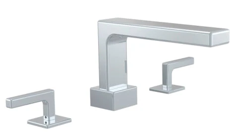 Phylrich Phylrich - Mix Deck Tub Set Trim Only Lever Handles 3 Phylrich Phylrich - Mix Deck Tub Set Trim Only Lever Handles