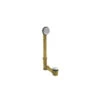 Mountain Plumbing - Soft Toe Touch Style Bath Waste & Overflow Drain (Brass Body) -Plumb Tile 2912 2 Original