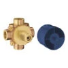 Grohe Grohe - 3-Way Diverter Rough-In Valve (Shared Functions) -Plumb Tile 29903000 1 1