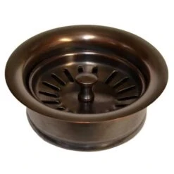 Native Trails Native Trails - 3.5 Inch Basket Strainer With Disposer Trim 17 Native Trails Native Trails - 3.5 Inch Basket Strainer With Disposer Trim -Plumb Tile 3.5in Basket Strainer Disposer Trim Solid Copper DR340 SC SILO