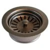 Native Trails Native Trails - 3.5 Inch Basket Strainer With Disposer Trim -Plumb Tile 3.5in Basket Strainer Disposer Trim Weathered Copper DR340 WC SILO