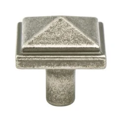 Berenson - Rhapsody Weathered Nickel Pyramid Knob