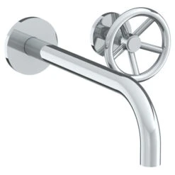 Watermark - Brooklyn Wall Mounted 2 Hole Lavatory Set With 11 7/8 Inch Spout