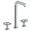 Watermark Watermark - Brooklyn Deck Mounted 3 Hole Square Top Prep Faucet With Pull Out Spray -Plumb Tile 31 9P3 BKA1