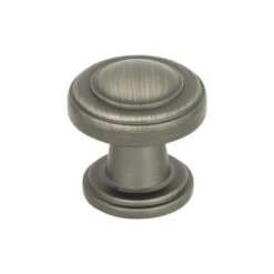 Atlas Homewares - Bronte 1 1/8 Inch Diameter Round Knob -Plumb Tile 313 SL 0 64