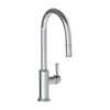 Watermark Watermark - Stratford Deck Mounted 1 Hole Gooseneck Kitchen Faucet With Pull Down Spray - High Spout -Plumb Tile 321 7.3PG2 S1A