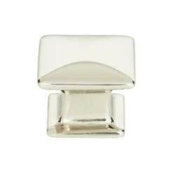 Atlas Homewares - Alcott 1 1/4 Inch Length Square Knob -Plumb Tile 322 PN 0 86