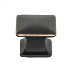 Atlas Homewares - Alcott 1 1/4 Inch Length Square Knob -Plumb Tile 322 VB 0 29