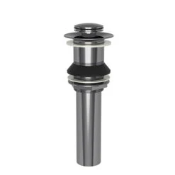 Brasstech - Lavatory Push Pop-Up Drain Assembly Without Overflow 24 Brasstech - Lavatory Push Pop-Up Drain Assembly Without Overflow -Plumb Tile 3303 30 largealt