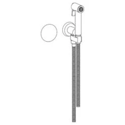 Watermark Watermark - Zen Wall Mounted Bidet Spray Set & Progressive Mixer With 49 Inch Hose