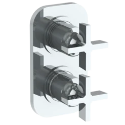 Watermark - Zen Wall Mounted Mini Thermostatic Shower Trim 3 1/2 X 6 1/4 Inch.