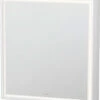 Duravit Duravit - L-Cube 25 5/8" X27 1/2" Left Hinge 1 Door LED Rectangular Medicine Cabinet In Aluminum