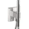 Hansgrohe-Axor Hansgrohe - Axor ShowerSolutions Handshower Holder With Outlet 5 Inch X 5 Inch With Handshower, 1.75 GPM 1 Hansgrohe-Axor Hansgrohe - Axor ShowerSolutions Handshower Holder With Outlet 5 Inch X 5 Inch With Handshower, 1.75 GPM -Plumb Tile 38 apu80095 tif