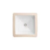 DXV DXV - Pop Petite Square Under Counter Bathroom Sink -Plumb Tile 40avoz0jz35miem3zy3l9e2gmmhcsww2